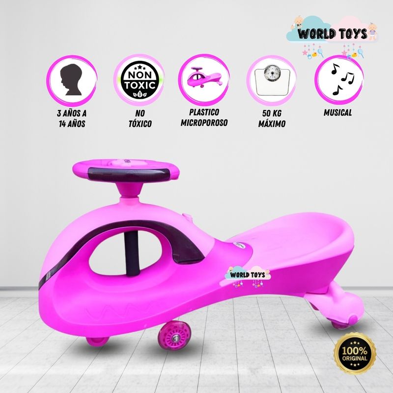 Correpasillo-Kingdom-«TWIST-CAR-III»-Pink-Dark