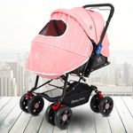 Coche-Cuna-Baby-Happy-«VINTAGE-CLASIC»-Pink