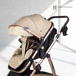 Coche-Cuna-de-Lujo-Bambino-«UNIVERSE»-Edicion-Limitada-Beige