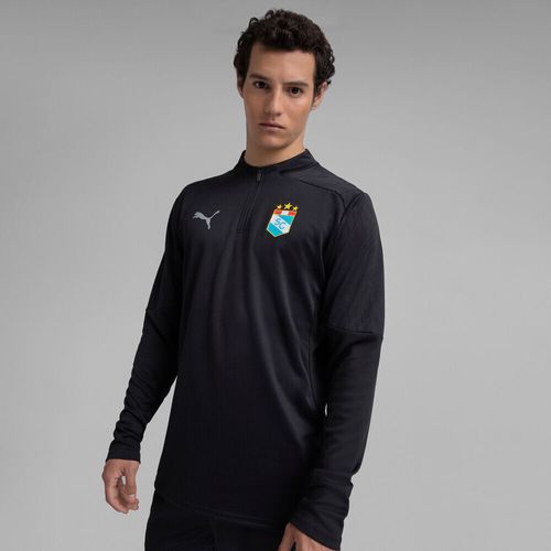 Casaca Deportiva Puma Hombre Sc Training 1/4 Zip Top 782247 03 Negro