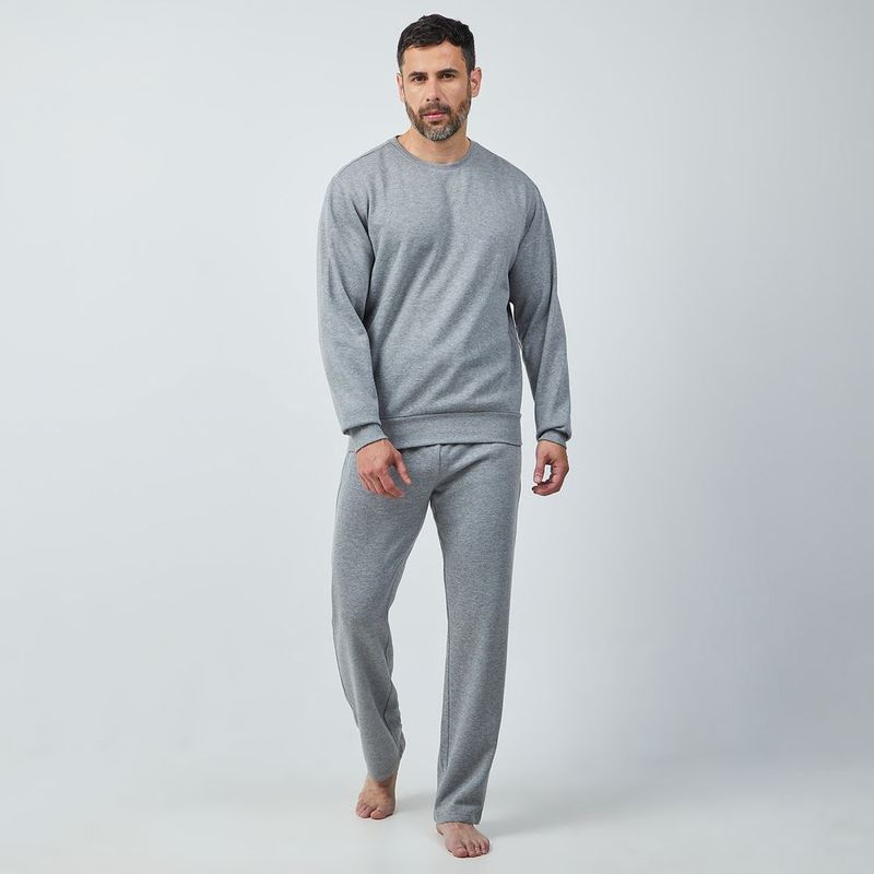 Ropa Buzo Pijama Hombre Pijama Set Buzo Manga Larga Madison