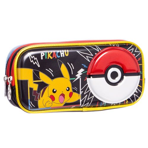 Cartuchera Pokemon Pikachu + Pokebola