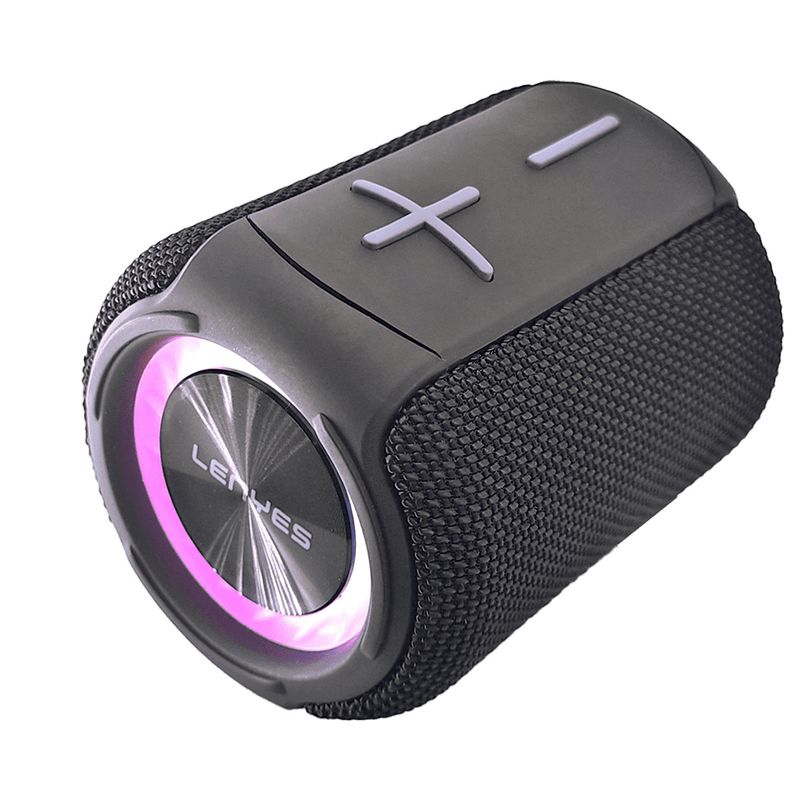 Parlante-Bluetooth-Portatil-LENYES-S826-Sonido-Potente-6W-Luces-RGB-Resistente-al-Agua-IPX6-TWS-Bluetooth-50-8-Horas-de-Reproduccion