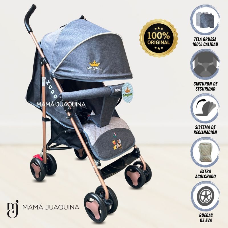 Coche-Baston-Deportivo-«ZAFARI-GOLD»-Edicion-Limitada-Gray