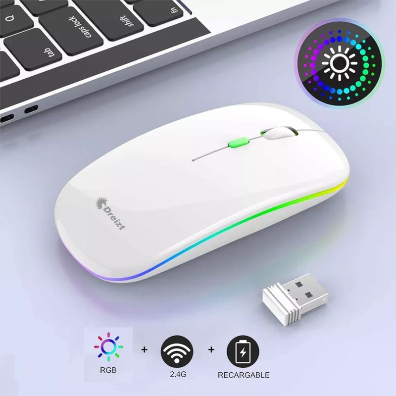 Mouse-Inalambrico-Recargable-con-Iluminacion-LED-RGB-GR270025-Dreizt-Blanco
