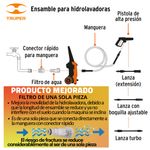 Hidrolavadora-alta-presion-1800PSI-manguera-10m-HIDROLAVADORA-TRUPER