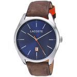 Reloj-Lacoste-San-Diego-2010910-Fecha-Acero-Inoxidable-Correa-Cuero-Marron