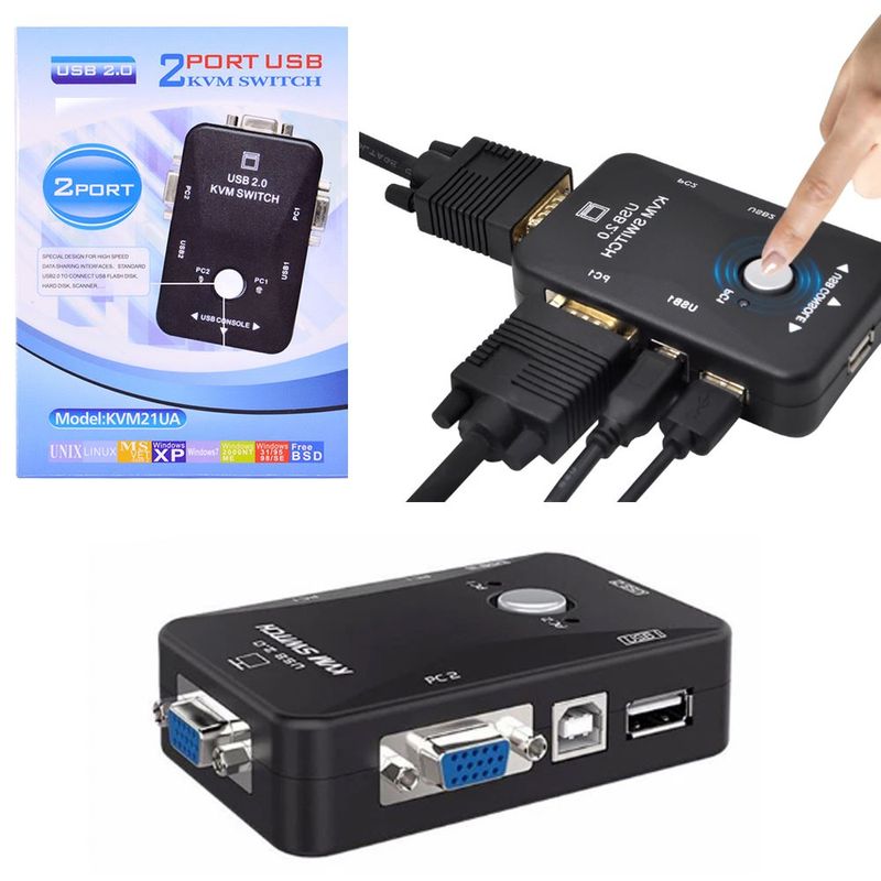 USB-20-KVM-Switch-VGA-2-puertos-VGA-USB-20-impresora-1080P-1920x1440---negro