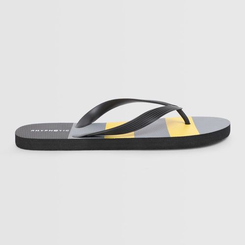 Sandalias De Playa Hombre Bsc Hypnotic Rayas Amarillo