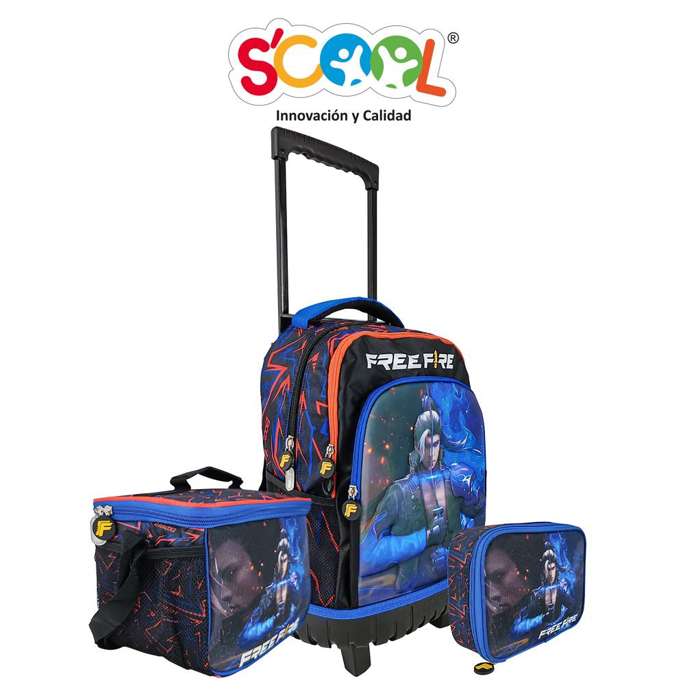 Del Pase Elite Mochila Gamer Free Fire Mochila Transparente