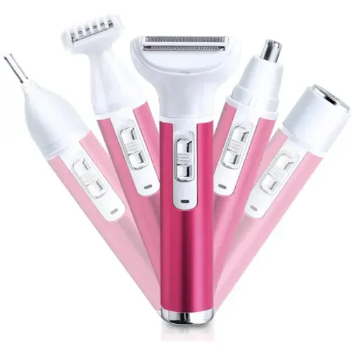 FlexTrim™ - Afeitadora Eléctrica 5 en 1 para Mujer con Carga USB