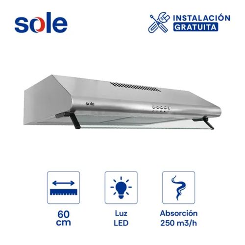 Campana Extractora Sole TURE21CO 60cm