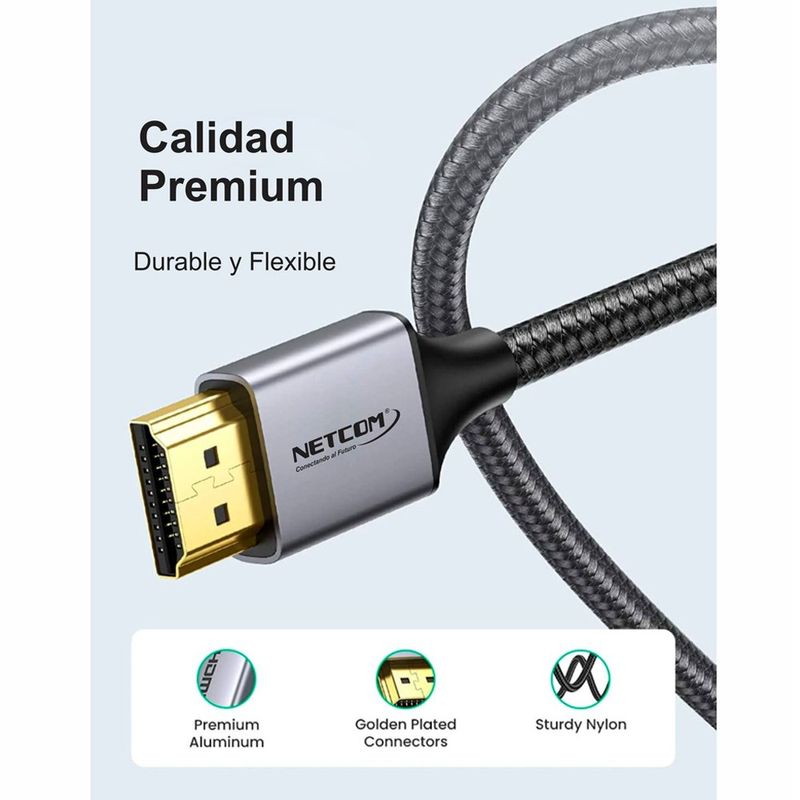 Cable-Micro-Hdmi-a-Hdmi-10-Metros-NETCOM-20-4K-60-Hz-ULTRA-HD-eARC