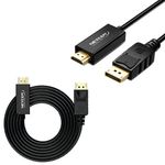 Cable-Displayport-a-HDMI-Netcom-Pvc-Macho-5-Metros-4k-DP-a-HDMI-60hz