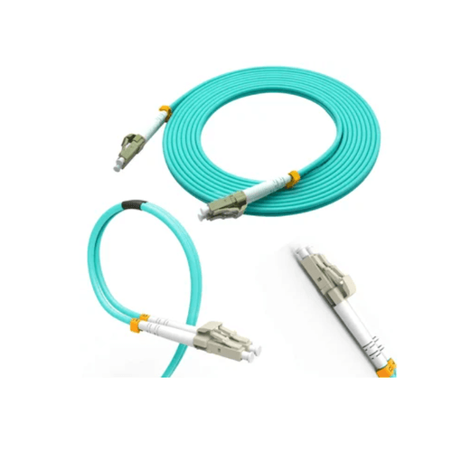 Cable patch cord de fibra optica OM3 3.0mm LC-LC 50dB 50/25 50 Metros