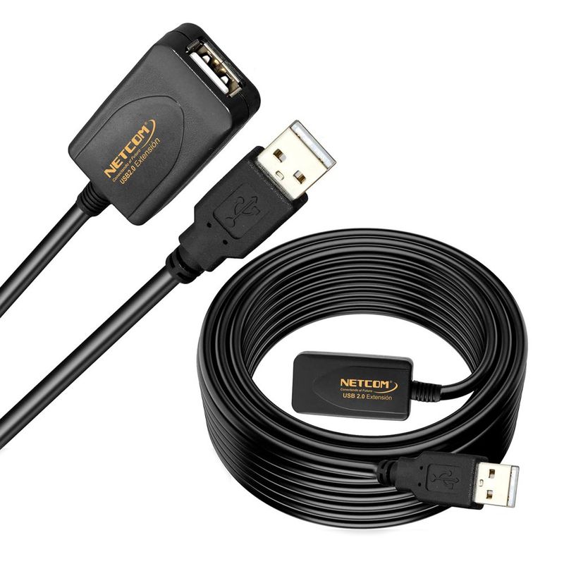 Cable-Extension-USB-20-Activo-Netcom-Macho-a-Hembra-15-Metros