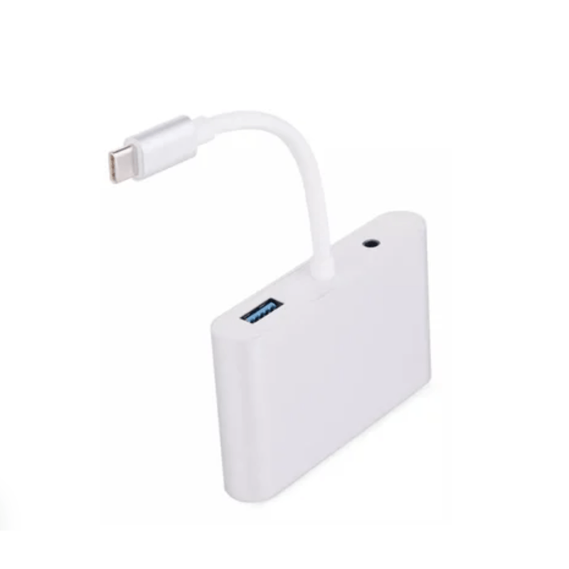 Adaptador-convertidor-Tipo-C-A-Hmdi-Usb-30-Vga-Audio-tipo-C-5-En-1