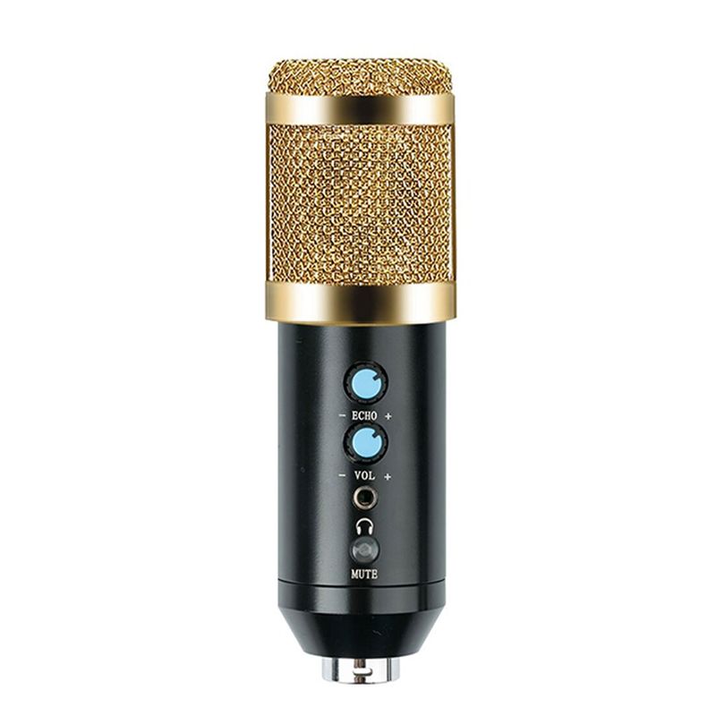-Microfono-Condensador-profesional-BM858TZ-USB-estudio-de-grabacion-PC---Dorado