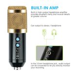 -Microfono-Condensador-profesional-BM858TZ-USB-estudio-de-grabacion-PC---Dorado