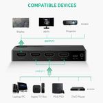 Switch-HDMI-3-Puertos-4K-3D-HDR-UGREEN-con-control-3-x-1-60Hz