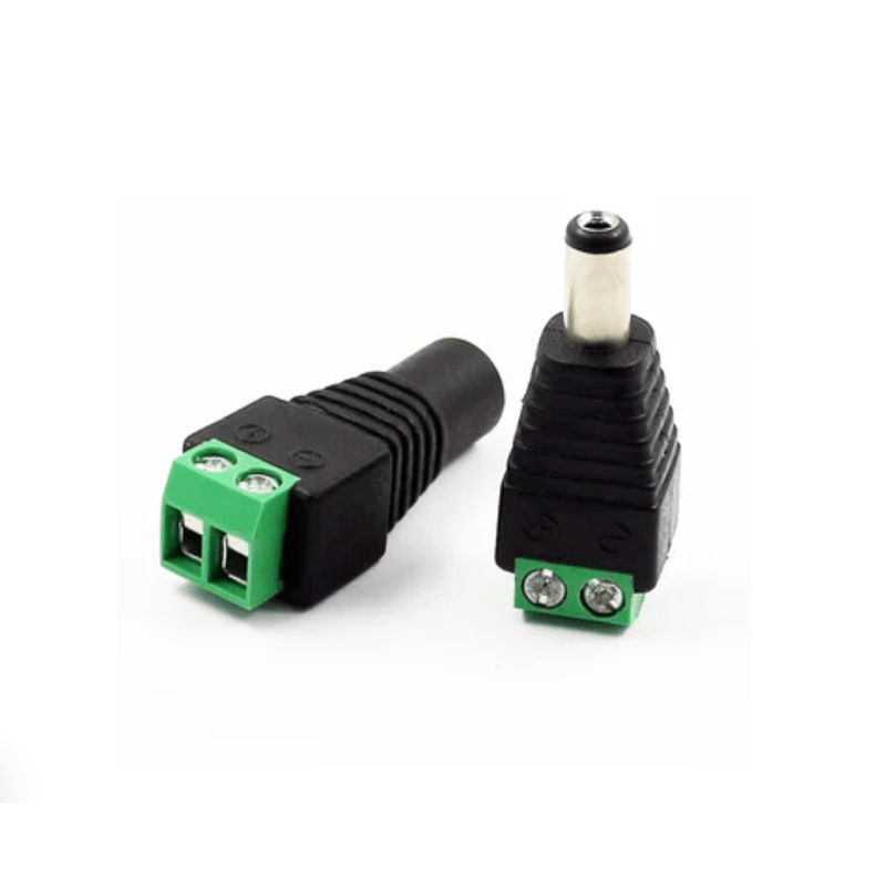 50-pares-conector-hembra-macho-DC-para-cable-de-camara-CCTV-tiras-led
