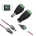 50-pares-conector-hembra-macho-DC-para-cable-de-camara-CCTV-tiras-led