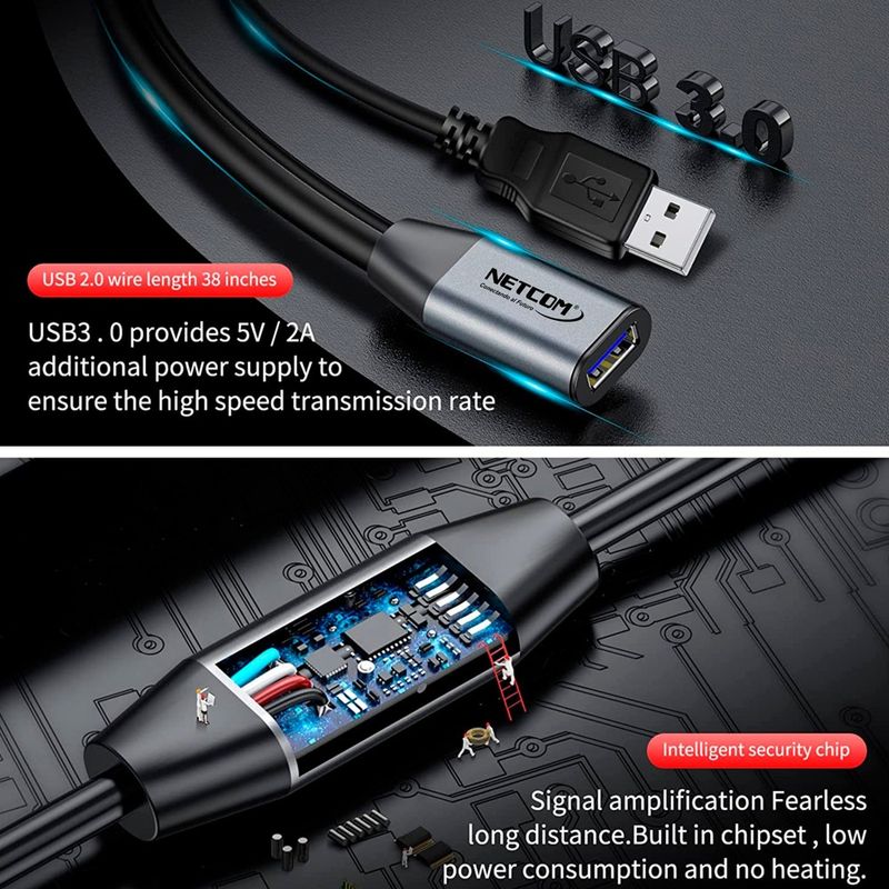 Cable-Extension-USB-30-Activo-Netcom-Macho-a-Hembra-5-Metros