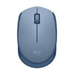 Mouse-Logitech-M170-Wireless-Plug-n-Play-Portable-Blue-Gray