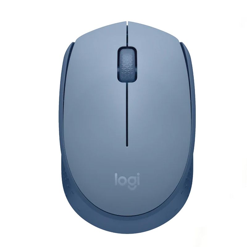 Mouse-Logitech-M170-Wireless-Plug-n-Play-Portable-Blue-Gray