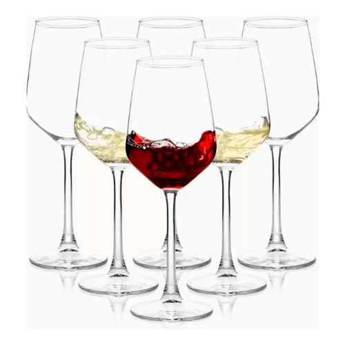 Set de 6 Copas para Vino Base Ancha 640 ml