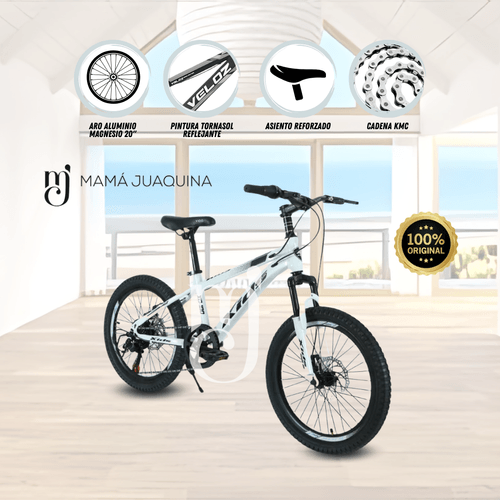 Bicicleta Para Niño Aro 20 «PALMEIRA MIDDLE» Blanco