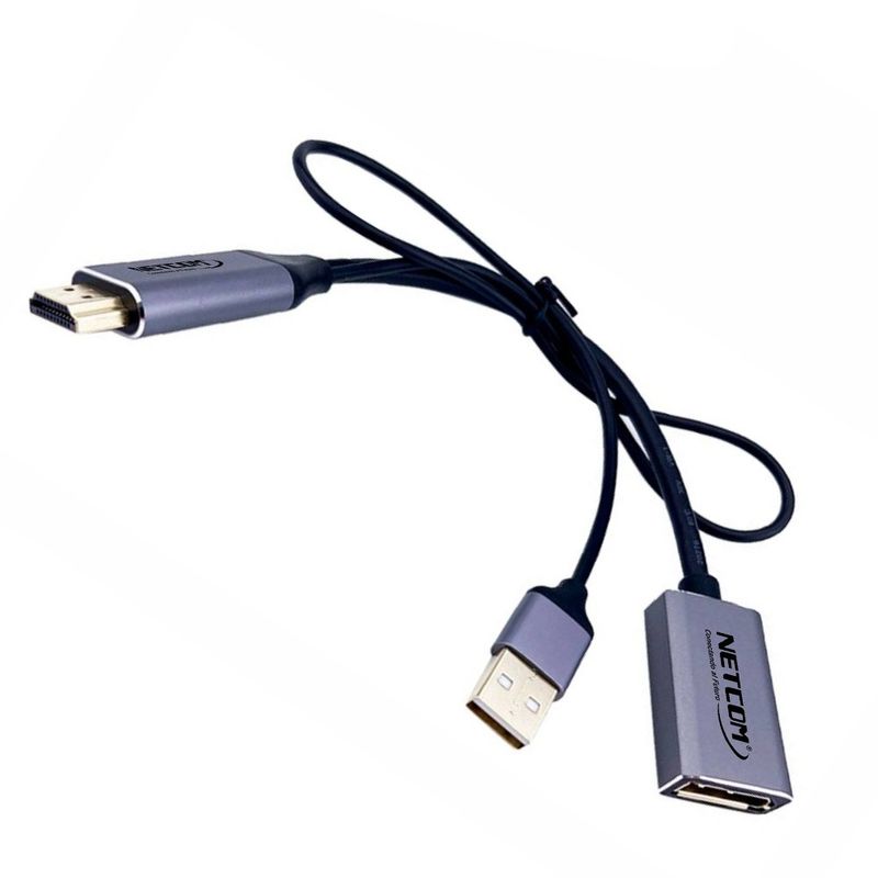 Cable-Adaptador-Premium-HDMI-a-Displayport-hembra-4k-60Hz-NETCOM