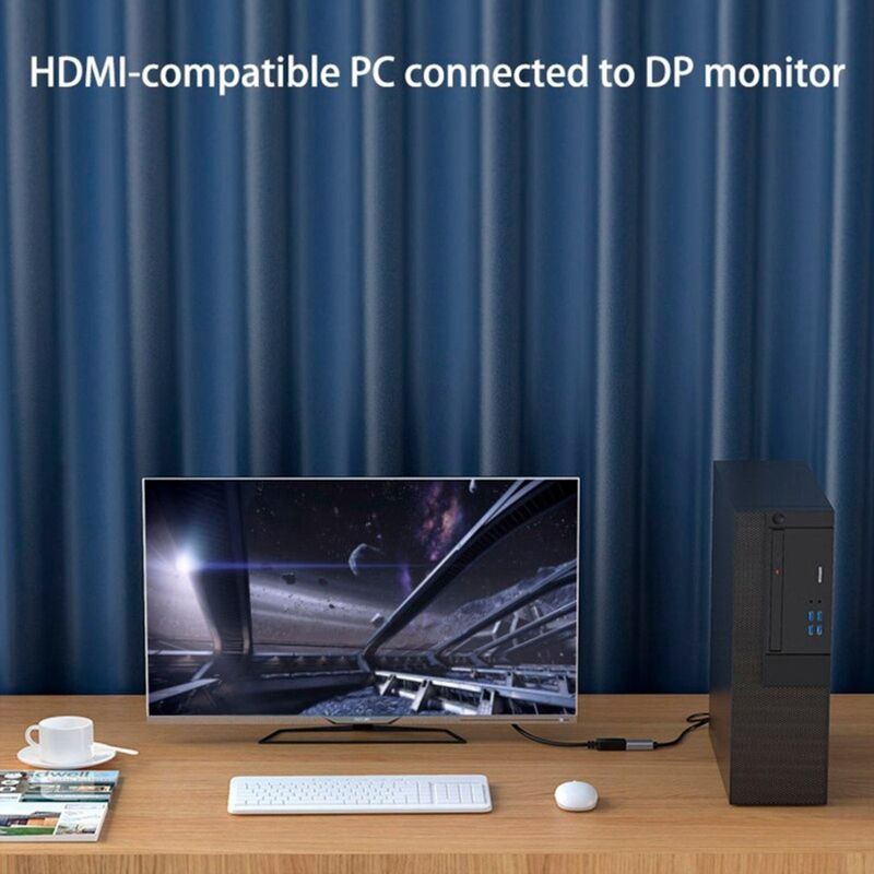 Cable-Adaptador-Premium-HDMI-a-Displayport-hembra-4k-60Hz-NETCOM