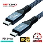 Cable-USB-C-Thunderbolt-4-NETCOM-60Hz-40Gbps-8K-PD-240W-1-Metro