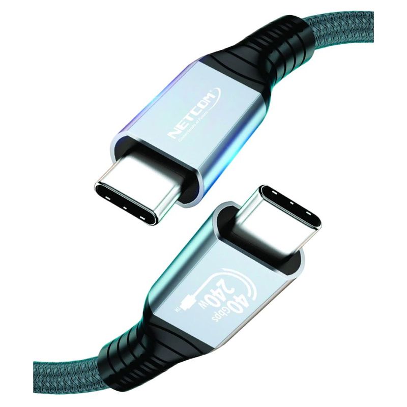 Cable-USB-C-Thunderbolt-4-NETCOM-60Hz-40Gbps-8K-PD-240W-1-Metro