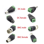 100-pares-conector-hembra-macho-DC-para-cable-de-camara-CCTV-tiras-led