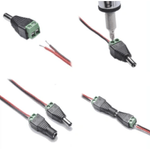 100-pares-conector-hembra-macho-DC-para-cable-de-camara-CCTV-tiras-led