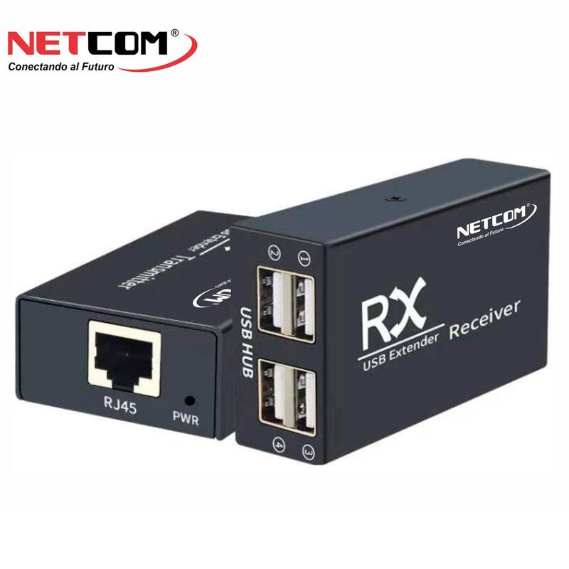 Extension-USB-20-200-metros-4-USB-cat-5-cat-6-y-cat-7-TX-RX-RJ45