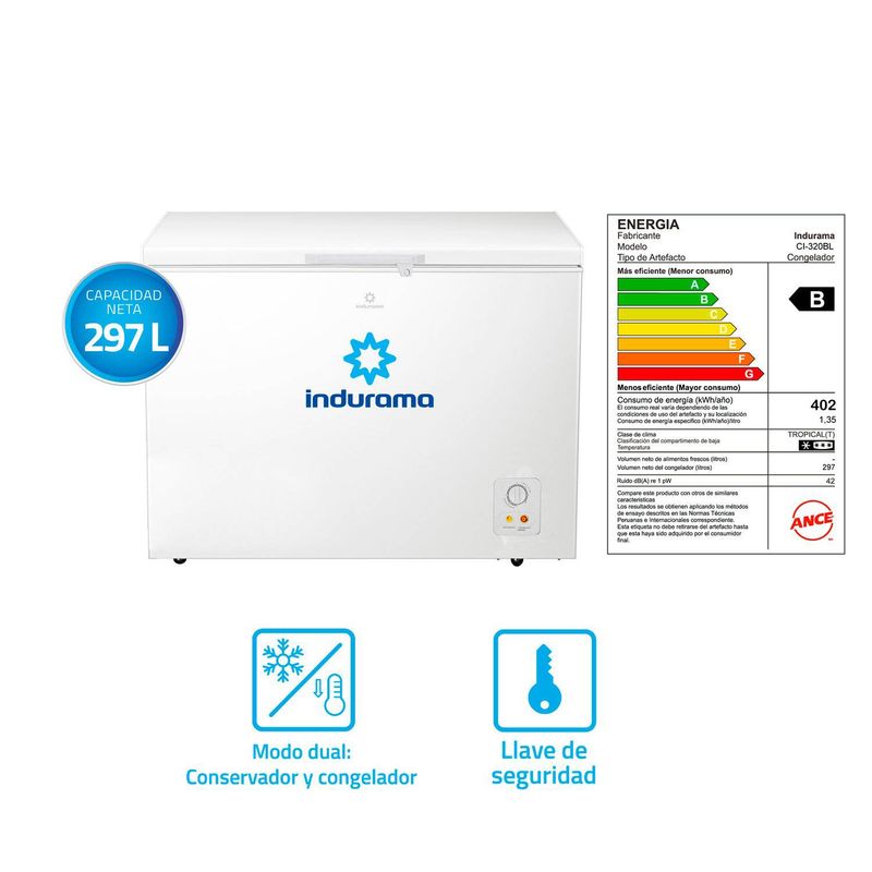 Congeladora-Indurama-CI-320BL