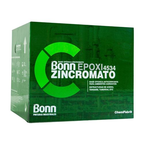 Base Epóxico Zincromato Bonn Epoxi Verde