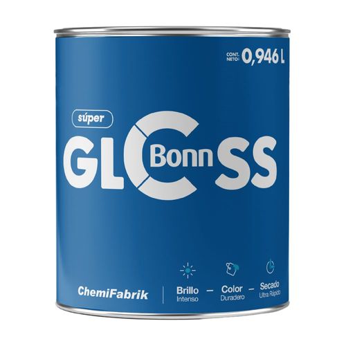 Gloss Bonn Blanco 1/4 galón