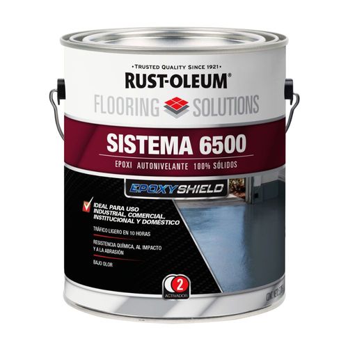 Kit Resina Epóxica Autonivelante Sistema 6500 3.78ml Rust Oleum