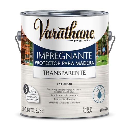 Impregnante para Madera Varathane Transparente 3.7L