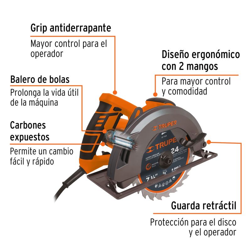 Sierra-Circular-Profesional-1500W-Truper