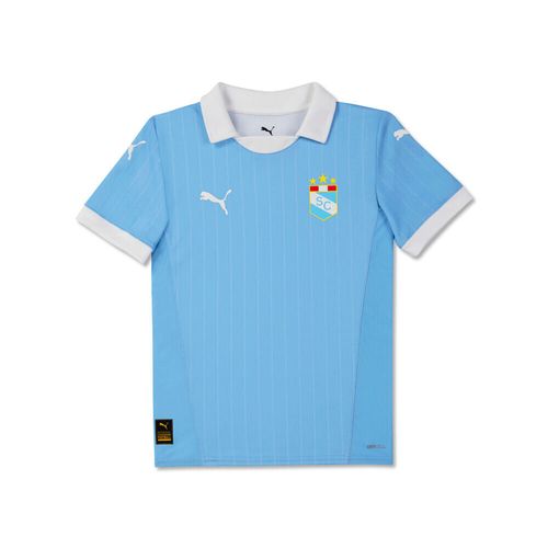 Camiseta Deportiva Puma Niño Sc Home Jersey Jr 763978 01 Celeste