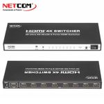 Switch-HDMI-20-8-Puertos-4K-60Hz-3D-HDR-HDCP-22-8x1-18GBps-NETCOM