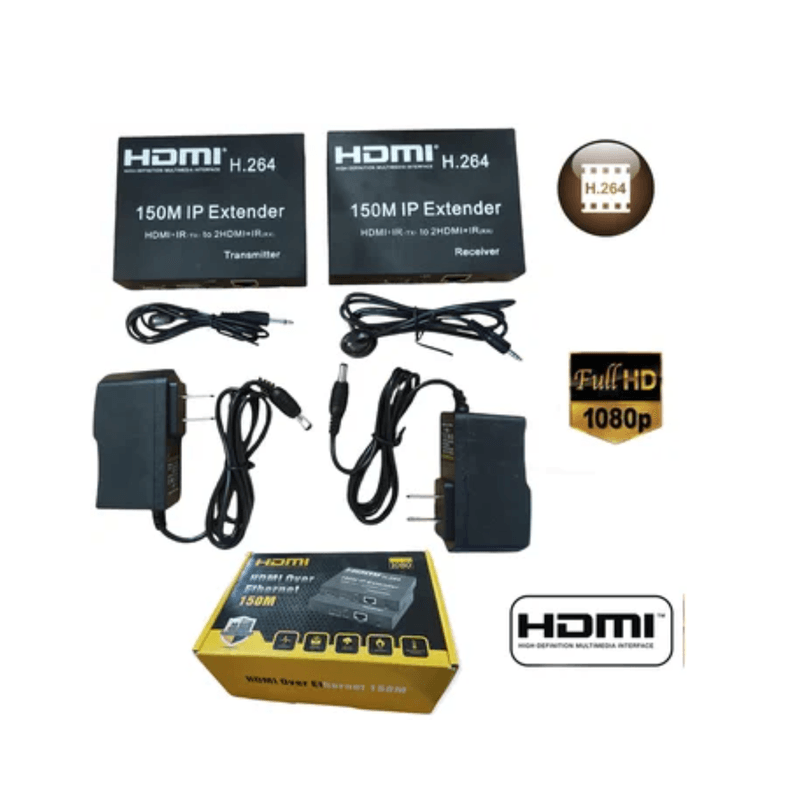 Extension-Extender-Hdmi-A-Rj45-Utp-Cat-5-6-Hasta-150-Metros-TX-RX-1080