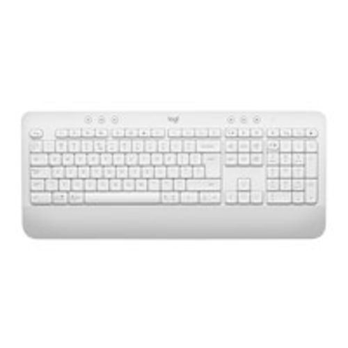 Logitech - Teclado K650 Signature Bluetooth Logi Bolt Blanco