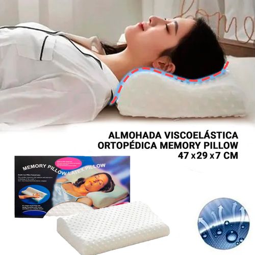 Almohada Viscoelástica Ortopédica Memory Pillow 47*29*7