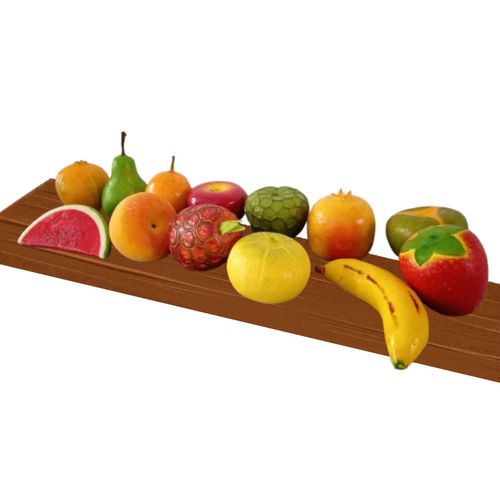 Frutas artificiales decorativas 12 Unidades